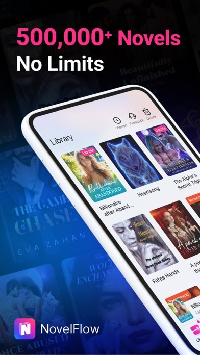 NovelFlow: Unlimited Books Smartphone-Screenshot