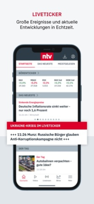 ntv Nachrichten Smartphone-Screenshot3