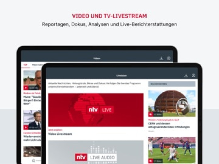 ntv Nachrichten Tablet-Screenshot4