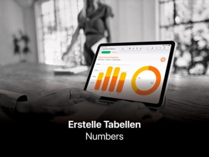 Numbers: Erstelle Tabellen Tablet-Screenshot
