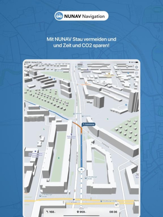 NUNAV Navigation Tablet-Screenshot
