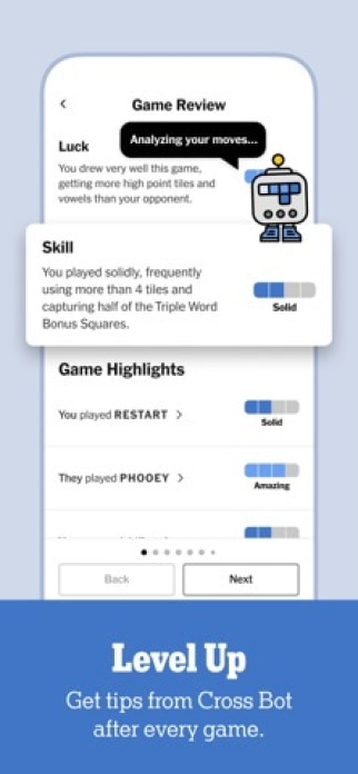 NYT Crossplay: Word Games Smartphone-Screenshot5