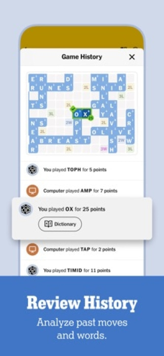 NYT Crossplay: Word Games Smartphone-Screenshot7