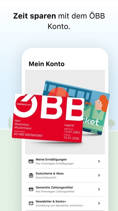 ÖBB Tickets Smartphone-Screenshot5