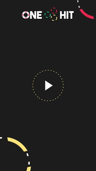 One Hit. Smartphone-Screenshot