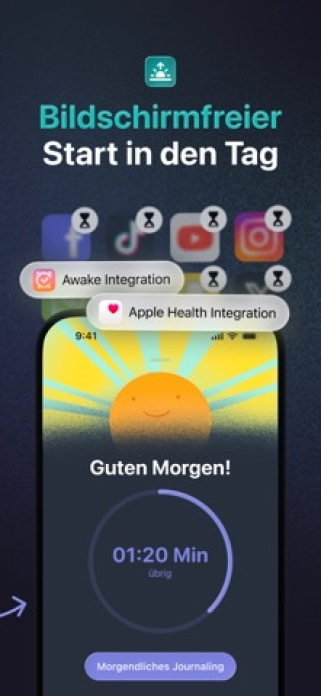 one sec | App Zeitlimit Sperre Smartphone-Screenshot6