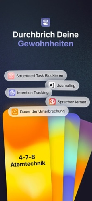 one sec | App Zeitlimit Sperre Smartphone-Screenshot8