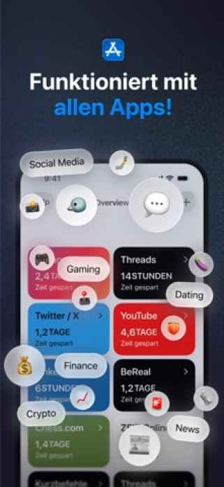 one sec | App Zeitlimit Sperre Smartphone-Screenshot9