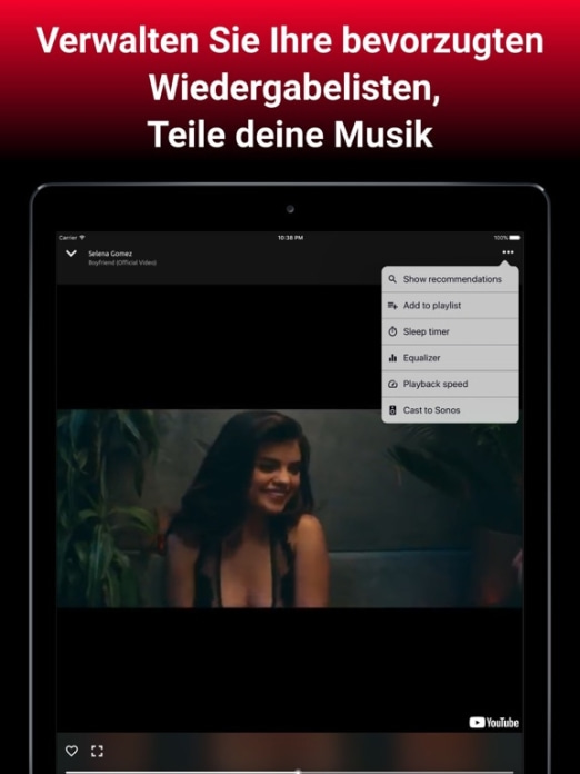 Online Musik & Video Player Tablet-Screenshot8