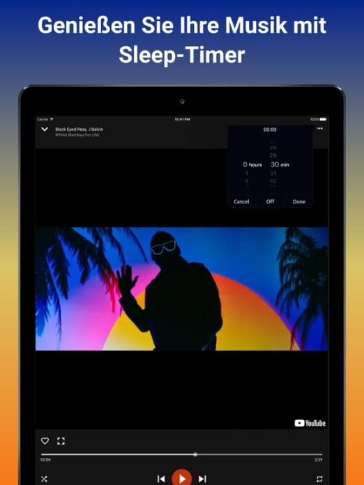 Online Musik & Video Player Tablet-Screenshot9