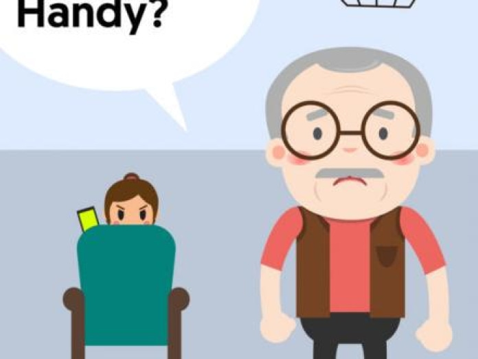 Opa, wo ist das Handy? Smartphone-Screenshot