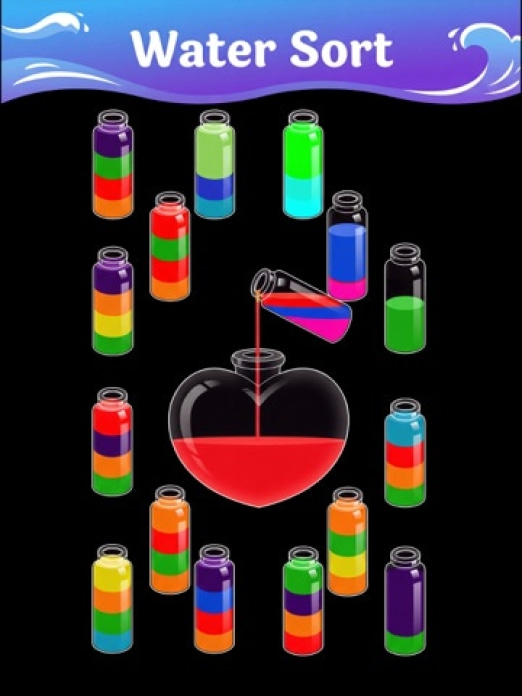 Order Crazy - Flaschen Füllen Tablet-Screenshot