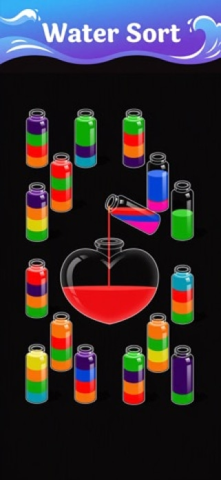 Order Crazy - Flaschen Füllen Smartphone-Screenshot