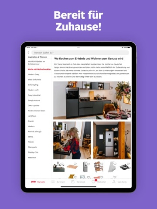 OTTO - Online Shopping & M&ouml;bel Tablet-Screenshot6