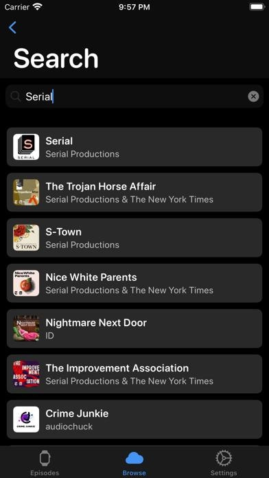 Outcast für Watch Smartphone-Screenshot2