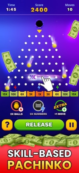 Pachinko Cash – Gewinnen Geld Smartphone-Screenshot