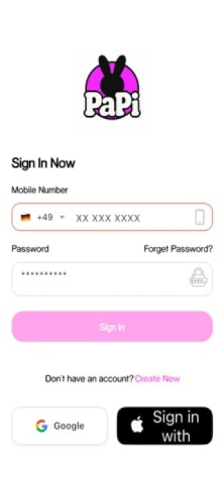 Papi - App Smartphone-Screenshot2