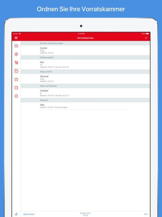 Paprika Rezept-Manager 3 Tablet-Screenshot5