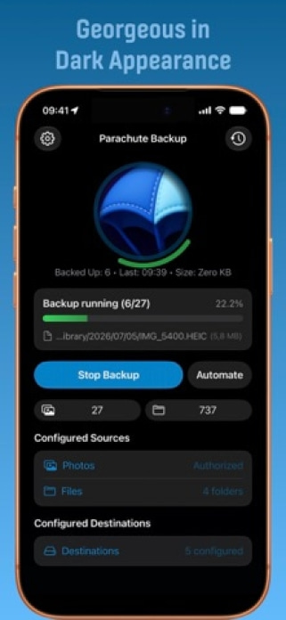 Parachute Backup Mobile Smartphone-Screenshot7