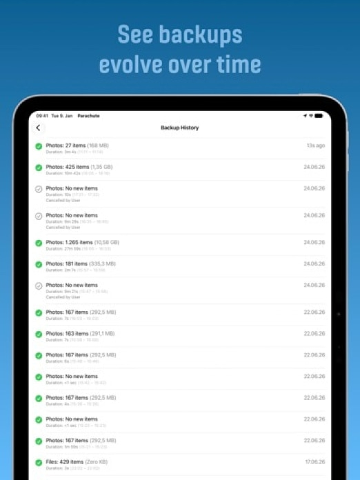 Parachute Backup Mobile Tablet-Screenshot6