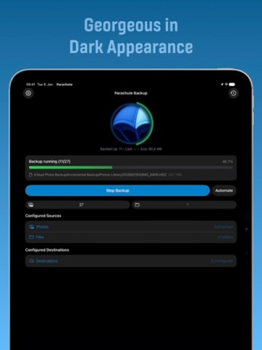 Parachute Backup Mobile Tablet-Screenshot7