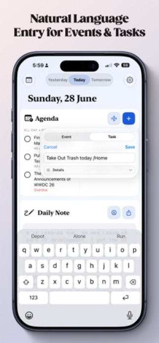 Parchment: Agenda & Daily Note Smartphone-Screenshot3