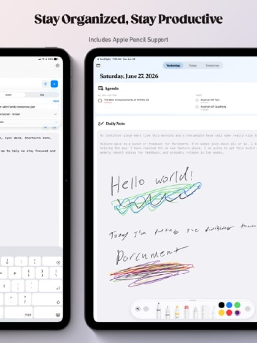 Parchment: Agenda & Daily Note Tablet-Screenshot3