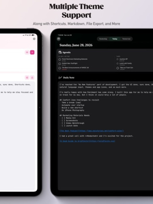 Parchment: Agenda & Daily Note Tablet-Screenshot4