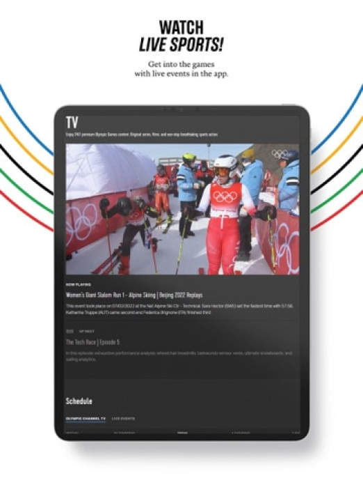 Olympia&trade;: Live-Sport & News Tablet-Screenshot2