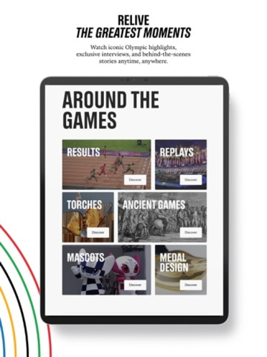Olympia&trade;: Live-Sport & News Tablet-Screenshot4