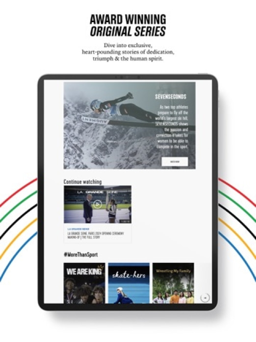 Olympia&trade;: Live-Sport & News Tablet-Screenshot5
