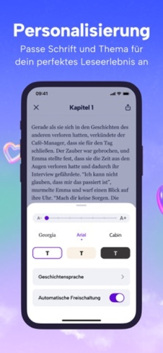 MyPassion: Stories Liebe lesen Smartphone-Screenshot5