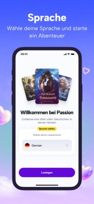 MyPassion: Stories Liebe lesen Smartphone-Screenshot6