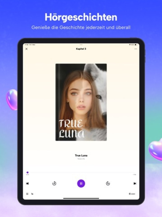 MyPassion: Stories Liebe lesen Tablet-Screenshot4