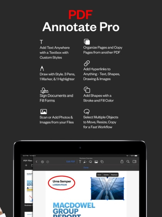 PDF Office Pro, Acrobat Expert Tablet-Screenshot7
