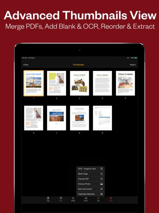 PDF Office Pro, Acrobat Expert Tablet-Screenshot9