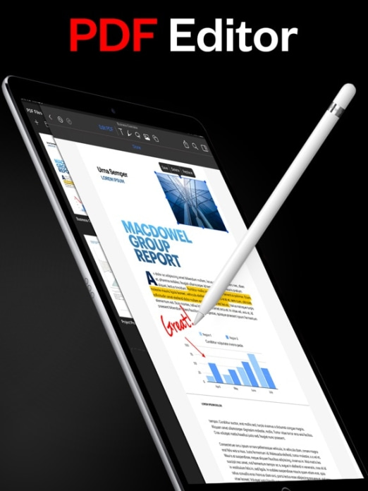 PDF Office Pro, Acrobat Expert Tablet-Screenshot