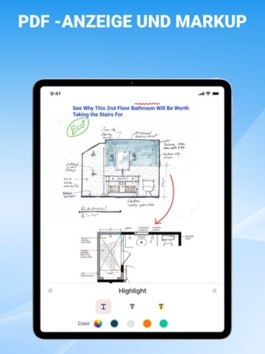 PDF Reader Pro: Scan & Convert Tablet-Screenshot4