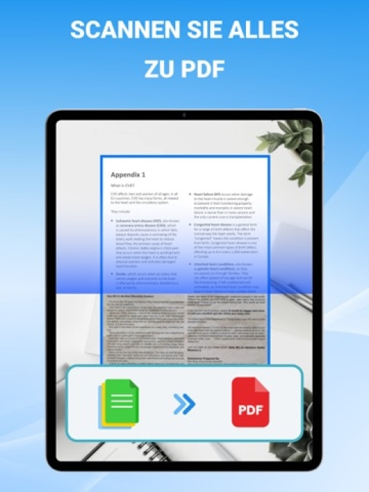 PDF Reader Pro: Scan & Convert Tablet-Screenshot