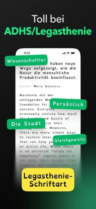 Peech: Text & PDF zu Sprache Smartphone-Screenshot7