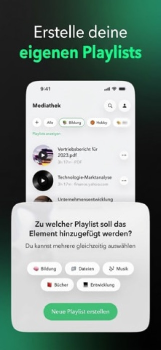 Peech: Text & PDF zu Sprache Smartphone-Screenshot8