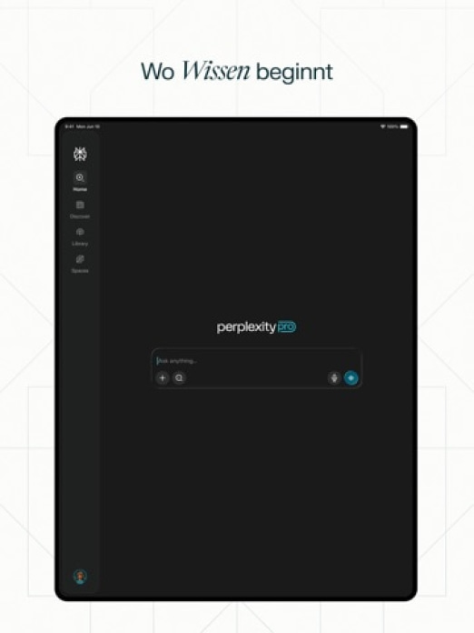 Perplexity - Fragen Sie etwas Tablet-Screenshot10