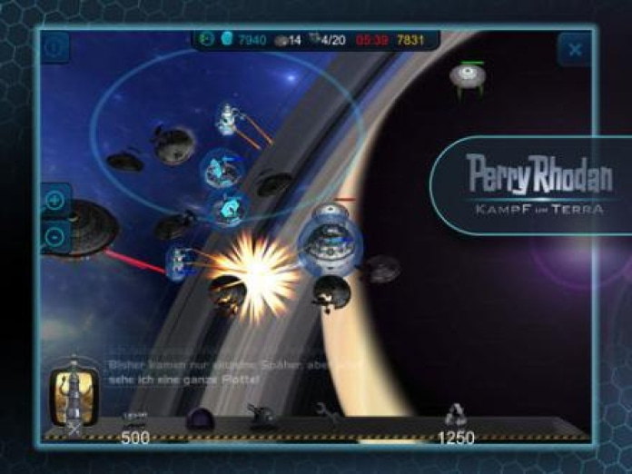 Perry Rhodan: Kampf um Terra Smartphone-Screenshot