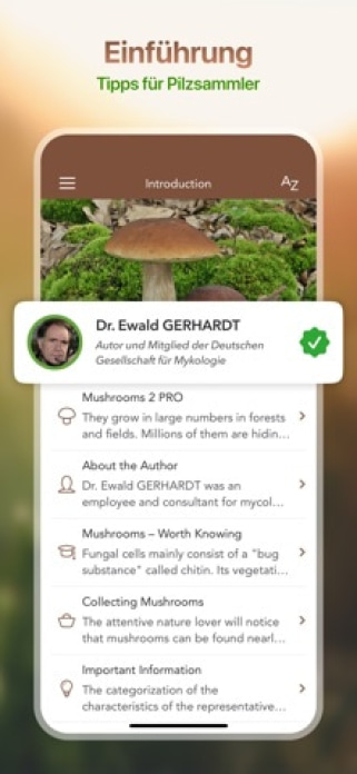 Pilzf&uuml;hrer PRO mit Foto ID Smartphone-Screenshot9