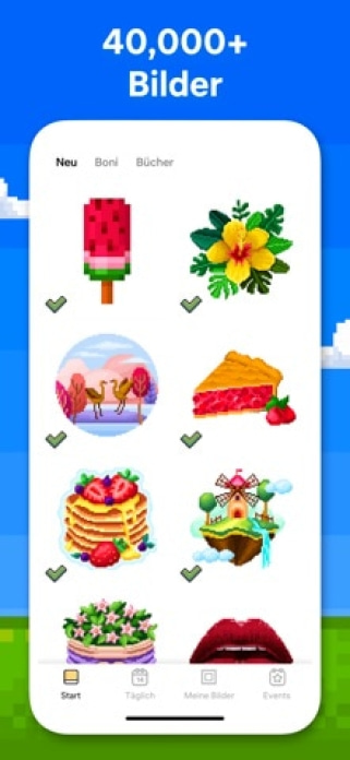 Pixel Art － Malen nach Zahlen Smartphone-Screenshot3