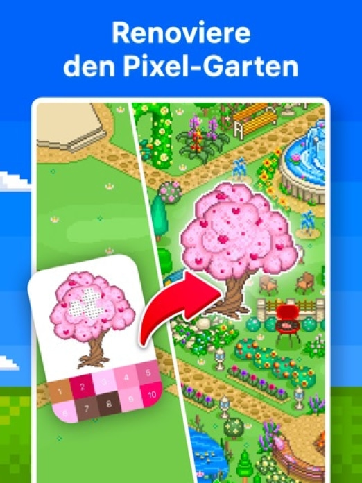 Pixel Art － Malen nach Zahlen Tablet-Screenshot5