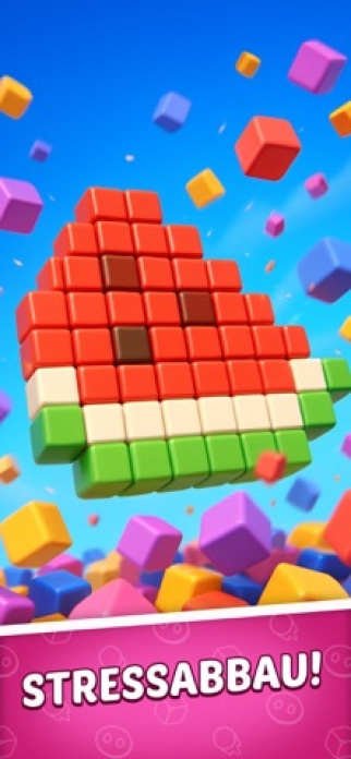 Pixel Flow! Smartphone-Screenshot