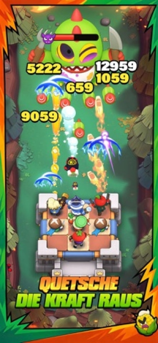 Plants on Fire: Clash & Defend Smartphone-Screenshot2