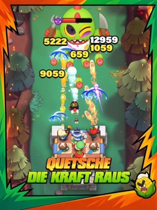 Plants on Fire: Clash & Defend Tablet-Screenshot2