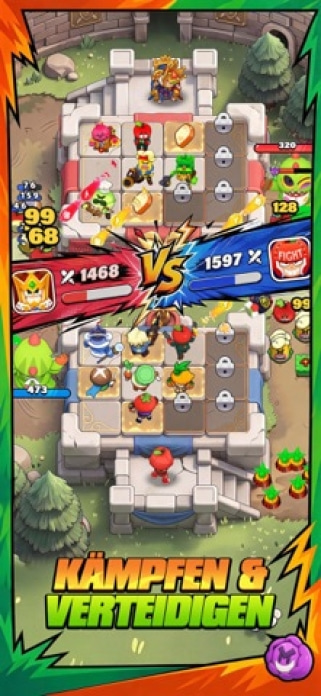 Plants on Fire: Clash & Defend Smartphone-Screenshot